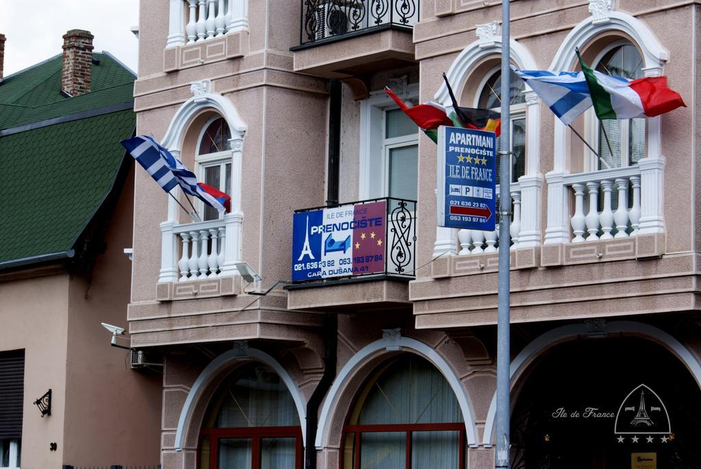 Vila Ile De France Novi Sad Eksteriør billede